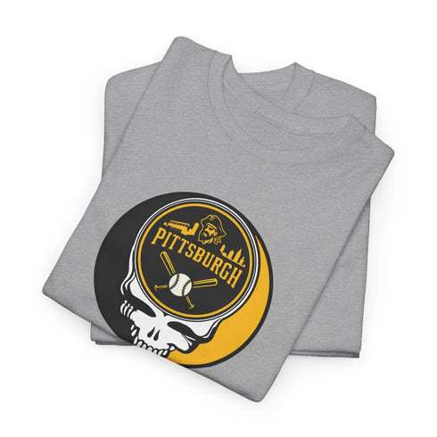 Grateful Dead - The Ballpark Collection: Pittsburgh Edition Grateful Dead Steal Your Face T-Shirt - MLB - StealieShop